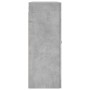 Armario de pared gris hormigón 69,5x34x90 cm by , Sideboards - Ref: Foro24-828456, Price: 96,98 €, Discount: %