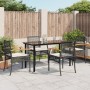 Set de muebles jardín 5 pzas con cojines ratán sintético negro von , Gartensets - Ref: Foro24-3213605, Preis: 330,16 €, Rabat...
