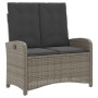 Juego de comedor de jardín 4 piezas con cojines ratán PE gris by , Garden sets - Ref: Foro24-3277347, Price: 445,59 €, Discou...