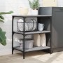 Carrito de cocina madera de ingeniería gris Sonoma 60x41x76 cm by , Kitchen and dining carts - Ref: Foro24-842304, Price: 64,...