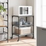 Carrito de cocina madera de ingeniería gris Sonoma 60x41x76 cm by , Kitchen and dining carts - Ref: Foro24-842304, Price: 64,...