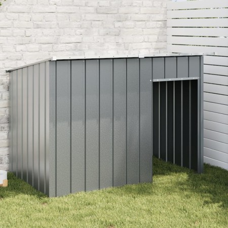 Caseta perros con tejado acero galvanizado gris 153x91x110 cm von , Hundehütten - Ref: Foro24-172572, Preis: 151,01 €, Rabatt: %