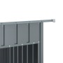 Caseta perros con tejado acero galvanizado gris 153x91x110 cm von , Hundehütten - Ref: Foro24-172572, Preis: 151,01 €, Rabatt: %