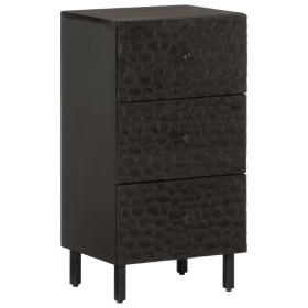 Aparador madera maciza de mango negro 40x33x75 cm von , Sideboards - Ref: Foro24-356842, Preis: 86,27 €, Rabatt: %