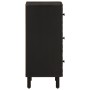 Aparador madera maciza de mango negro 40x33x75 cm by , Sideboards - Ref: Foro24-356842, Price: 86,27 €, Discount: %
