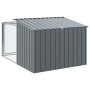 Caseta perros con corral acero galvanizado gris 153x194x110 cm von , Hundehütten - Ref: Foro24-3214222, Preis: 226,32 €, Raba...