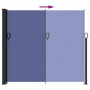 Toldo lateral retráctil azul 180x500 cm de , Sombrillas - Ref: Foro24-4004446, Precio: 99,16 €