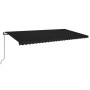 Toldo retráctil automático gris antracita 600x350 cm by , Awnings - Ref: Foro24-3069249, Price: 765,66 €, Discount: %