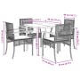 Set comedor de jardín 5 pzas con cojines ratán sintético beige by , Garden sets - Ref: Foro24-3213632, Price: 334,81 €, Disco...