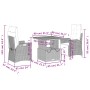 Set comedor de jardín 3 pzas con cojines ratán sintético beige von , Gartensets - Ref: Foro24-3277483, Preis: 360,51 €, Rabat...
