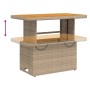 Set de comedor jardín con cojines 4 pzas ratán sintético beige von , Gartensets - Ref: Foro24-3277372, Preis: 526,56 €, Rabat...