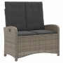 Juego de comedor de jardín 4 piezas con cojines ratán PE gris by , Garden sets - Ref: Foro24-3277345, Price: 534,80 €, Discou...