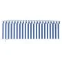 Toldo automático retráctil con persiana azul y blanco 4,5x3 m de vidaXL, Toldos - Ref: Foro24-3069316, Precio: 412,36 €, Desc...