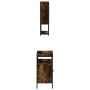 Set de muebles baño 2 pzas madera contrachapada roble ahumado von , Badezimmermöbel - Ref: Foro24-3214657, Preis: 104,37 €, R...