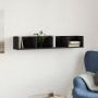 Mueble de pared de madera de ingeniería negro 99x18x16,5 cm by , Shelves and shelves - Ref: Foro24-840445, Price: 30,90 €, Di...