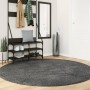 Alfombra de pelo corto OVIEDO gris antracita Ø 200 cm by , Rugs - Ref: Foro24-375481, Price: 115,82 €, Discount: %