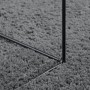 Alfombra de pelo corto OVIEDO gris antracita Ø 200 cm