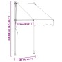 Toldo retráctil de tela y acero crema 100x150 cm by , Awnings - Ref: Foro24-368743, Price: 87,93 €, Discount: %