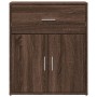 Aparador de madera de ingeniería marrón roble 60x31x70 cm by , Sideboards - Ref: Foro24-840470, Price: 73,96 €, Discount: %