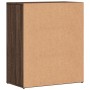 Aparador de madera de ingeniería marrón roble 60x31x70 cm de , Aparadores - Ref: Foro24-840470, Precio: 76,63 €