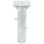 Base para sombrilla enterrada acero plateado 16x16x39,5 cm von , Schirmständer - Ref: Foro24-4003367, Preis: 58,35 €, Rabatt: %