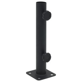 Base de sombrilla para mástil de Ø32/34/38 mm acero negro mate von , Schirmständer - Ref: Foro24-4003371, Preis: 19,54 €, Rab...
