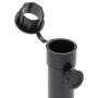 Base de sombrilla para mástil de Ø38/48 mm acero negro mate by , Umbrella bases - Ref: Foro24-4003373, Price: 22,78 €, Discou...