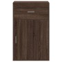 Armario almacenaje madera ingeniería marrón roble 56,5x39x90 cm by , Lockers and storage cabinets - Ref: Foro24-840715, Price...