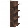 Estantería de pared 4 niveles marrón roble 33x16x90 cm von , Regale und Regale - Ref: Foro24-840722, Preis: 37,74 €, Rabatt: %