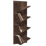 Estantería de pared 4 niveles marrón roble 33x16x90 cm von , Regale und Regale - Ref: Foro24-840722, Preis: 37,74 €, Rabatt: %