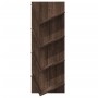 Estantería de pared 4 niveles marrón roble 33x16x90 cm von , Regale und Regale - Ref: Foro24-840722, Preis: 37,74 €, Rabatt: %