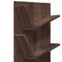 Estantería de pared 4 niveles marrón roble 33x16x90 cm von , Regale und Regale - Ref: Foro24-840722, Preis: 37,74 €, Rabatt: %