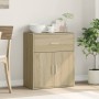 Aparador de madera de ingeniería roble Sonoma 60x31x70 cm von , Sideboards - Ref: Foro24-840466, Preis: 67,40 €, Rabatt: %