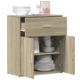 Aparador de madera de ingeniería roble Sonoma 60x31x70 cm von , Sideboards - Ref: Foro24-840466, Preis: 67,40 €, Rabatt: %