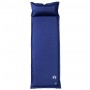 Colchón de camping autoinflable con almohada 1 persona azul by , Sleeping mats - Ref: Foro24-4007137, Price: 60,14 €, Discoun...