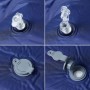 Colchón de camping autoinflable con almohada 1 persona azul by , Sleeping mats - Ref: Foro24-4007137, Price: 60,14 €, Discoun...