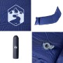 Colchón de camping autoinflable con almohada 1 persona azul by , Sleeping mats - Ref: Foro24-4007137, Price: 60,14 €, Discoun...