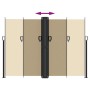 Toldo lateral retráctil beige 180x600 cm von , Sonnenschirme - Ref: Foro24-4004645, Preis: 138,96 €, Rabatt: %
