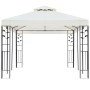 Cenador con doble techo acero blanco 6x3 m de , Carpas y cenadores - Ref: Foro24-362376, Precio: 351,70 €, Descuento: %