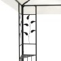 Cenador con doble techo acero blanco 6x3 m de , Carpas y cenadores - Ref: Foro24-362376, Precio: 351,70 €, Descuento: %