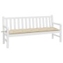 Cojín de banco de jardín tela Oxford beige 180x50x7 cm by , Cushions for chairs and sofas - Ref: Foro24-361624, Price: 33,65 ...
