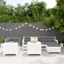 Juego de sofás de jardín 7 pzas madera maciza de pino blanco von , Gartensets - Ref: Foro24-3250521, Preis: 535,47 €, Rabatt: %
