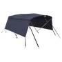 Toldo bimini 4 arcos con paredes laterales 243x(200-213)x137 cm von , Aufbewahrungsabdeckungen für Boote - Ref: Foro24-94832,...