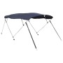 Toldo bimini 4 arcos con paredes laterales 243x(200-213)x137 cm von , Aufbewahrungsabdeckungen für Boote - Ref: Foro24-94832,...