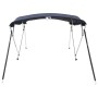 Toldo bimini 4 arcos con paredes laterales 243x(200-213)x137 cm von , Aufbewahrungsabdeckungen für Boote - Ref: Foro24-94832,...