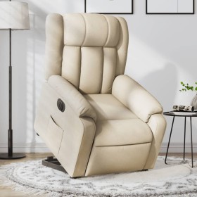 Sillón eléctrico reclinable elevable de tela color crema von , Sessel - Ref: Foro24-3205349, Preis: 357,82 €, Rabatt: %