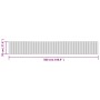 Alfombra rectangular bambú color natural claro 70x500 cm by , Rugs - Ref: Foro24-376765, Price: 41,95 €, Discount: %
