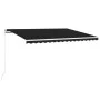 Automatische Markise mit LED und Windsensor Anthrazit 450x300cm von vidaXL, Markisen - Ref: Foro24-3068934, Preis: 587,49 €, ...