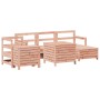 Juego de sofás de jardín 7 pzas madera maciza de abeto Douglas by , Garden sets - Ref: Foro24-3250514, Price: 504,73 €, Disco...