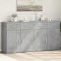 Aparadores 2 uds madera de ingeniería gris hormigón 79x38x80 cm by , Sideboards - Ref: Foro24-3276619, Price: 199,13 €, Disco...